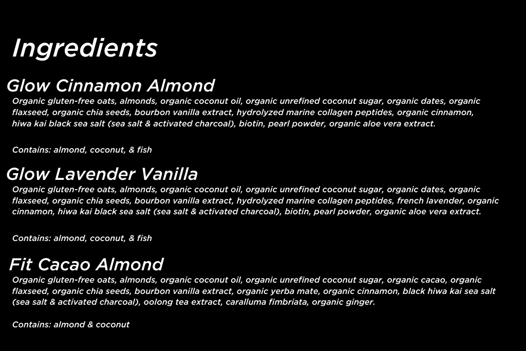 LÜME Glow Cinnamon Almond | Gluten-Free Granola for Skin, Hair, Nails